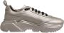 Dolce & Gabbana Zilveren Leren Sneakers met Rubberen Zool - Thumbnail 1