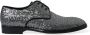 Dolce & Gabbana Zilveren Pailletten Veterschoenen Derby Gray Heren - Thumbnail 2