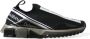 Dolce & Gabbana Black White Sorrento Sport Stretch Sneakers Zwart - Thumbnail 2