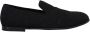 Dolce & Gabbana Zwarte bloemen jacquard slippers loafers schoenen Black Heren - Thumbnail 9