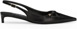 Dolce & Gabbana Zwarte DNA Loafer met Gouden Logo