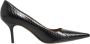 Dolce & Gabbana Zwarte exotische leren stiletto pumps - Thumbnail 1