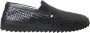 Dolce & Gabbana Zwarte geweven leren heren loafers schoenen Black Heren - Thumbnail 7