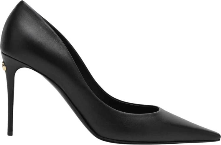 Dolce & Gabbana Zwarte hoge hak decollete schoenen