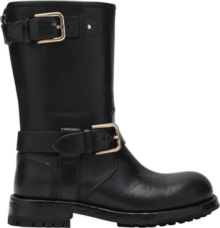 Dolce & Gabbana Zwarte Lage Laarzen Stivale Basso - Foto 2