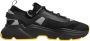 Dolce & Gabbana Zwarte lage top heren sneakers schoenen - Thumbnail 1
