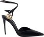 Dolce & Gabbana Zwarte Lakleren Stiletto Pumps Black Dames - Thumbnail 1
