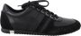 Dolce & Gabbana Zwarte Leren Casual Sneakers Schoenen - Thumbnail 2
