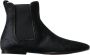 Dolce & Gabbana Zwarte Leren Chelsea Enkellaarzen Black Heren - Thumbnail 10