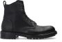 Dolce & Gabbana Zwarte Leren Enkellaarzen voor Heren Black Heren - Thumbnail 1