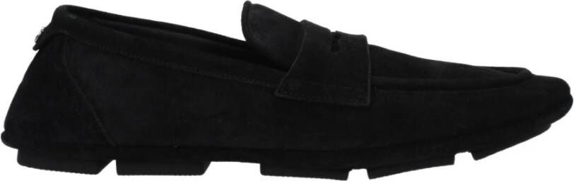 Dolce & Gabbana A50599 As707 Loafers Black Heren - Foto 2