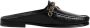 Dolce & Gabbana Zwarte leren ketting versierde sandalen - Thumbnail 1