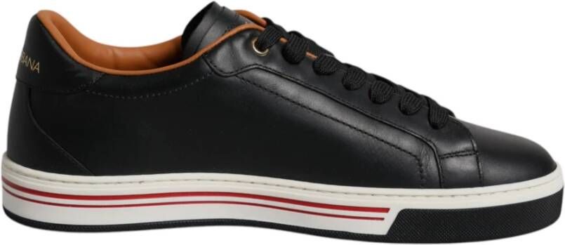 Dolce & Gabbana Luxe Lage Top Leren Sneakers
