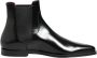 Dolce & Gabbana Zwarte leren Millenials Mid Calf laarzen - Thumbnail 1