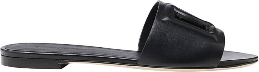 Dolce & Gabbana Glij in stijl met deze sliders van hoogwaardige stof Black Dames - Foto 1