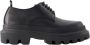 Dolce & Gabbana Zwarte platte schoenen voor heren Mocassino Derby stijl Black Heren - Thumbnail 7
