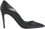 Dolce & Gabbana Zwarte Lakleren Logo Hakken Pumps - Thumbnail 1