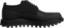 Dolce & Gabbana Zwarte leren veterschoenen - Thumbnail 1