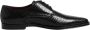 Dolce & Gabbana Zwarte leren veterschoenen - Thumbnail 1