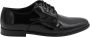 Dolce & Gabbana Zwarte Leren Veterschoenen Black Heren - Thumbnail 5