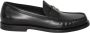 Dolce & Gabbana Zwarte Loafer Schoenen met Zilveren DG Logo Black Heren - Thumbnail 13