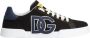 Dolce & Gabbana Zwarte logo lage sneakers - Thumbnail 1