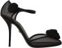 Dolce & Gabbana Zwarte Mesh Enkelband Hoge Hakken Pumps Schoenen Black Dames - Thumbnail 2