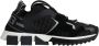 Dolce & Gabbana Zwarte Mesh Sorrento Trekking Sneakers - Thumbnail 1