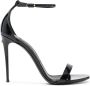 Dolce & Gabbana Zwarte Patentleren Hoge Hak Sandalen Black Dames - Thumbnail 12