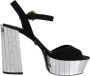 Dolce & Gabbana Hoge hak sandalen met enkelband Black Dames - Thumbnail 1