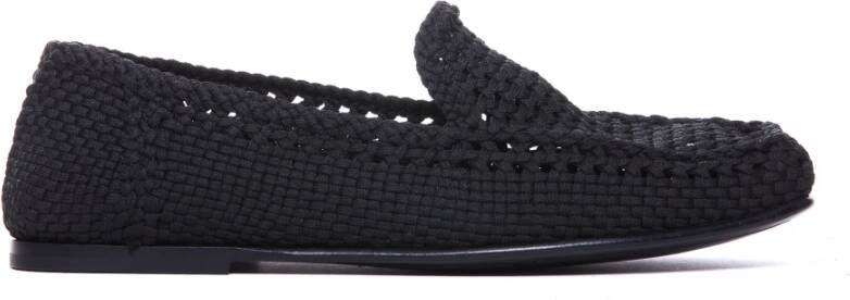 Dolce & Gabbana Zwarte platte schoenen