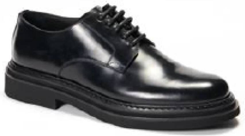 Dolce & Gabbana Zwarte platte schoenen Elegante stijl