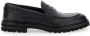 Dolce & Gabbana Zwarte platte schoenen met DG-logo Black Heren - Thumbnail 1