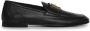 Dolce & Gabbana Zwarte platte schoenen met gouden logo Black Heren - Thumbnail 1