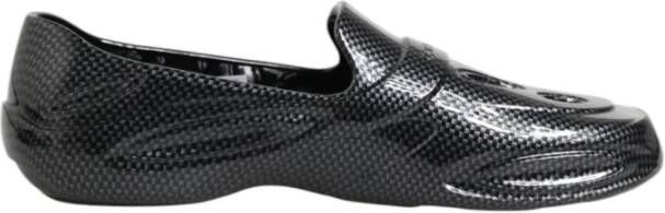 Dolce & Gabbana Zwarte Rubber Lage Sneakers