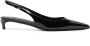 Dolce & Gabbana Zwarte Slingback Pumps van Lakleer met Lage Hak - Thumbnail 1