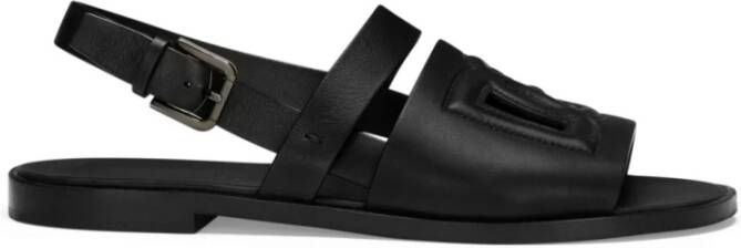 Dolce & Gabbana Zwarte Sandalen voor Dames Black Heren