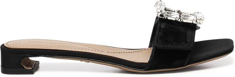 Dolce & Gabbana Zwarte Sandalen voor Vrouwen