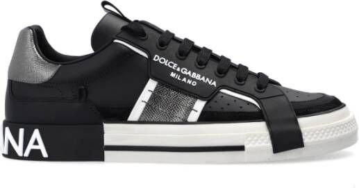 Dolce & Gabbana 2. Zero Custom Sneakers met contrasterende details Zwart Heren