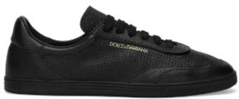 Dolce & Gabbana Zwarte Sneakers Stijlvol Model Black Heren