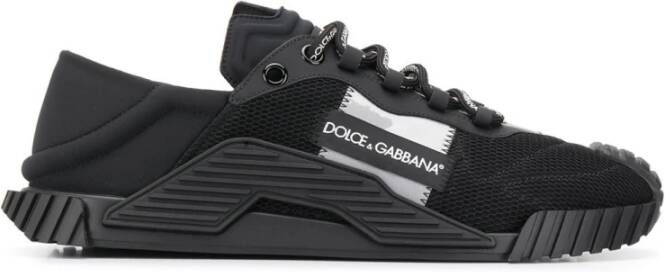 Dolce & Gabbana NS1 sneaker met kalfsleren details