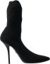 Dolce & Gabbana Zwarte Stiletto Hak Mid Kalf Dameslaarzen Black Dames - Thumbnail 16