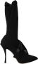 Dolce & Gabbana Zwarte Veterschoenen voor Halverwege de Kuit Black Dames - Thumbnail 7