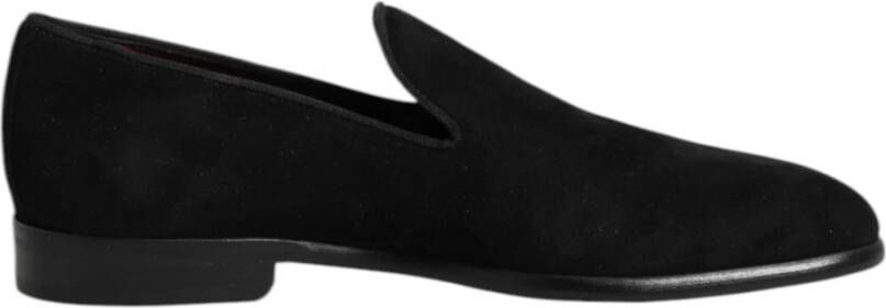 Dolce & Gabbana Zwarte Suède Instaploafers - Foto 2