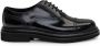 Dolce & Gabbana Geborsteld Leren Oxford Veterschoenen met Brogue Details Black Heren - Thumbnail 2