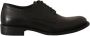 Dolce & Gabbana Zwarte Veterschoenen van Leer - Thumbnail 1