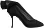 Dolce & Gabbana Zwarte Zijden Stretch Mesh Soklaarzen - Thumbnail 1