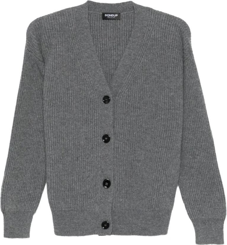 Dondup Regular-fit Cardigan van vissersboord