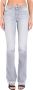 Dondup Hoge taille bootcut jeans in blauw - Thumbnail 1