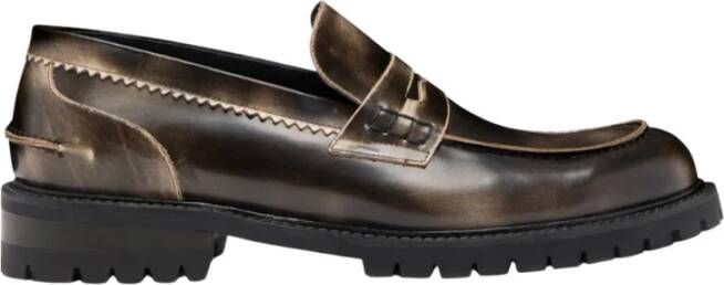 Dondup Italiaanse leren loafers